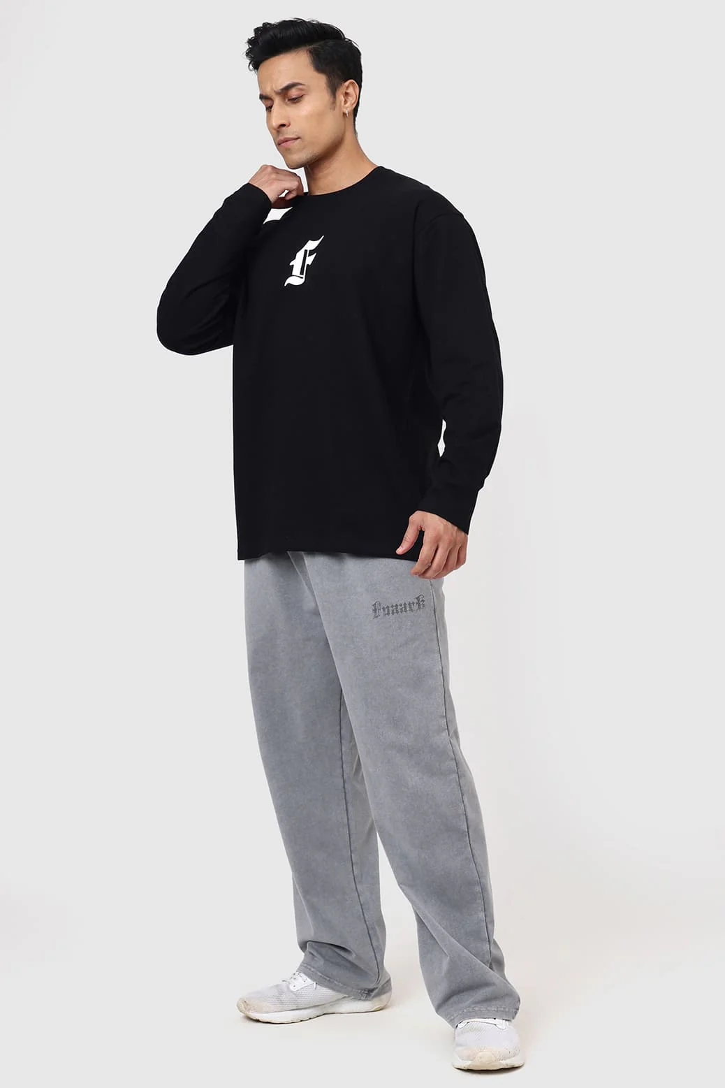 Rage Fullsleeves T-shirt Black - Image 2