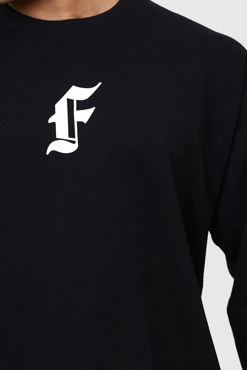 Rage Fullsleeves T-shirt Black - Image 3
