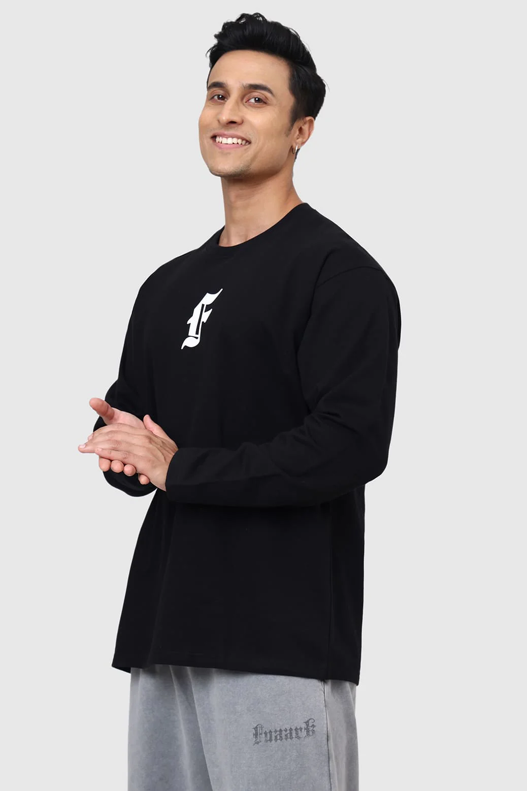 Rage Fullsleeves T-shirt Black - Image 6