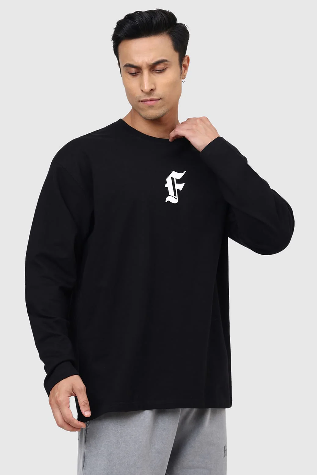 Rage Fullsleeves T-shirt Black - Image 7