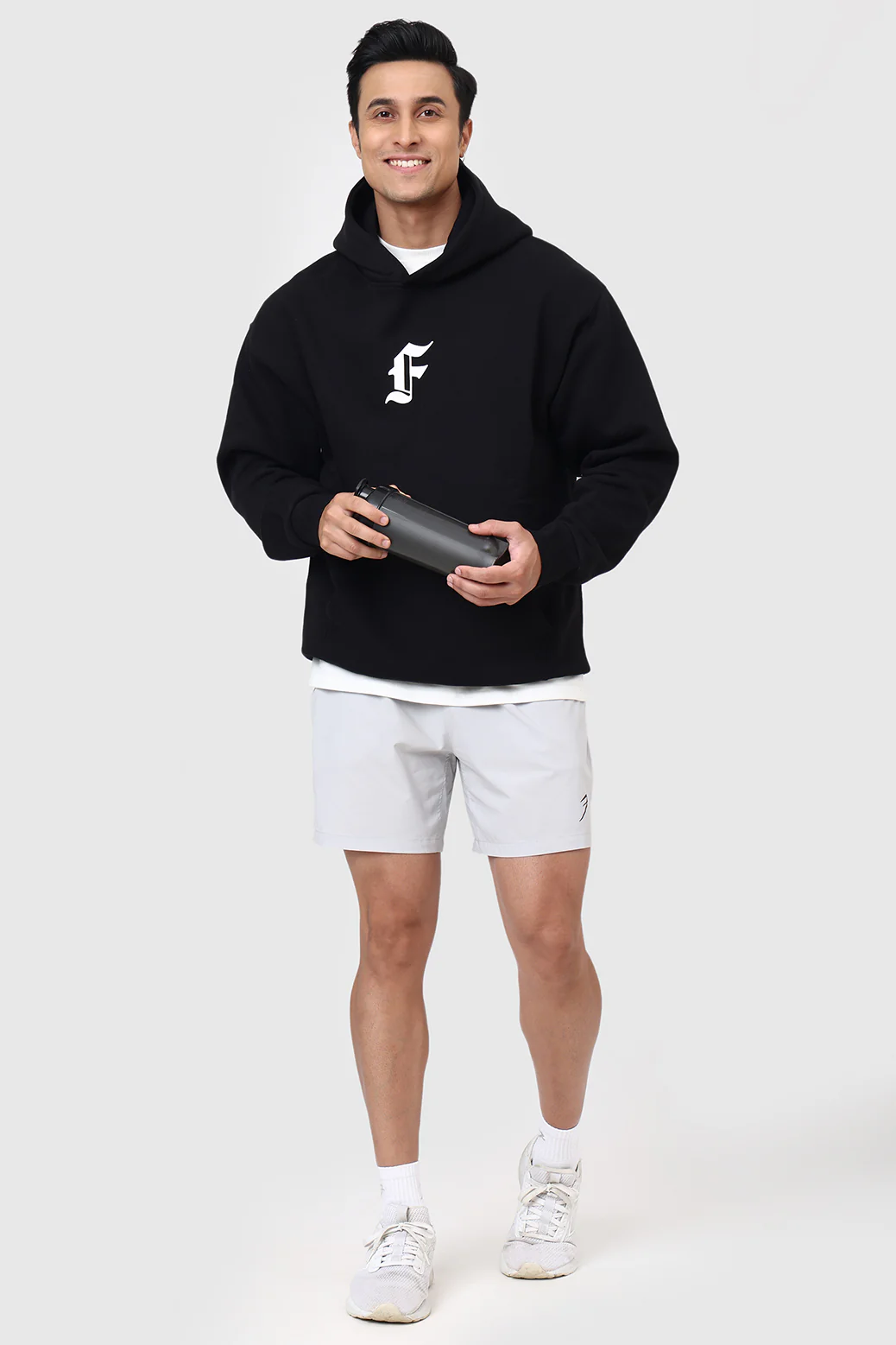 Rage Oversized Hoodie Black - Image 3
