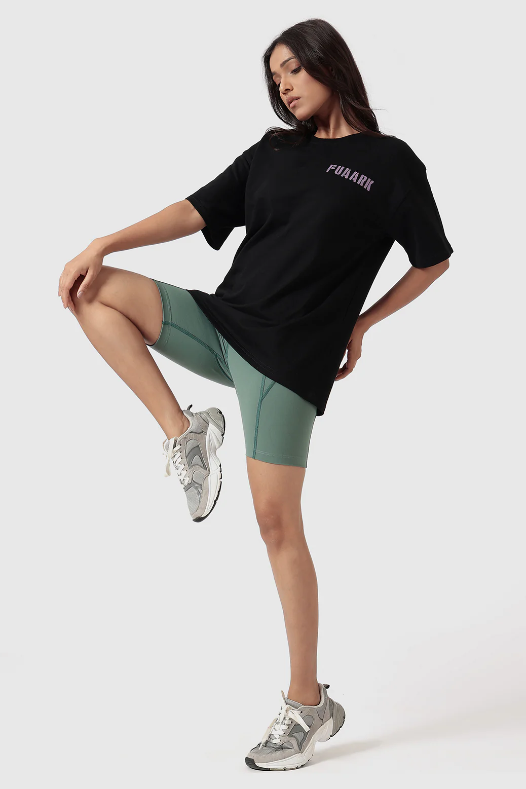 Rage Oversized T-shirts Black - Image 2
