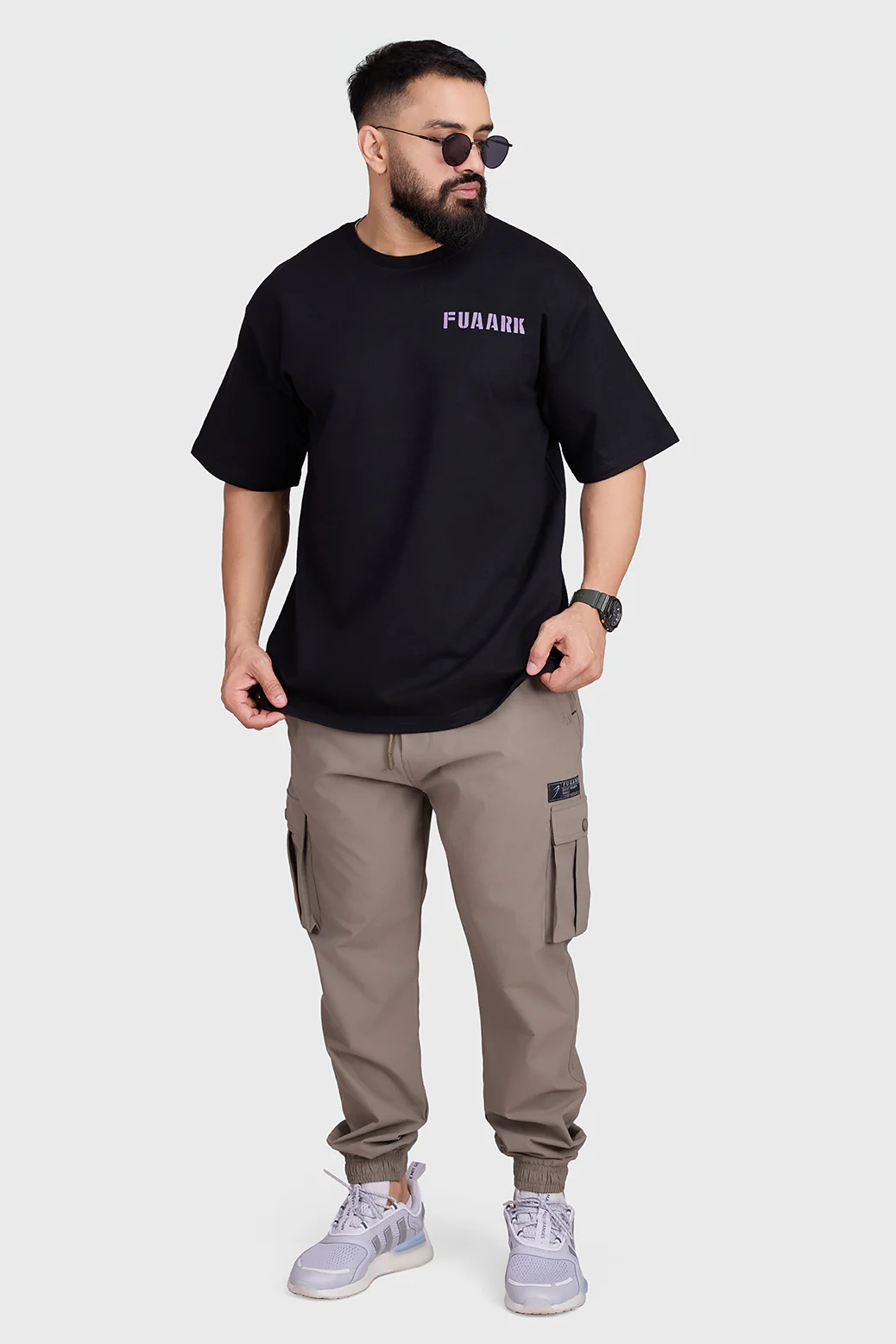 Rage Oversized T-shirts Black - Image 6