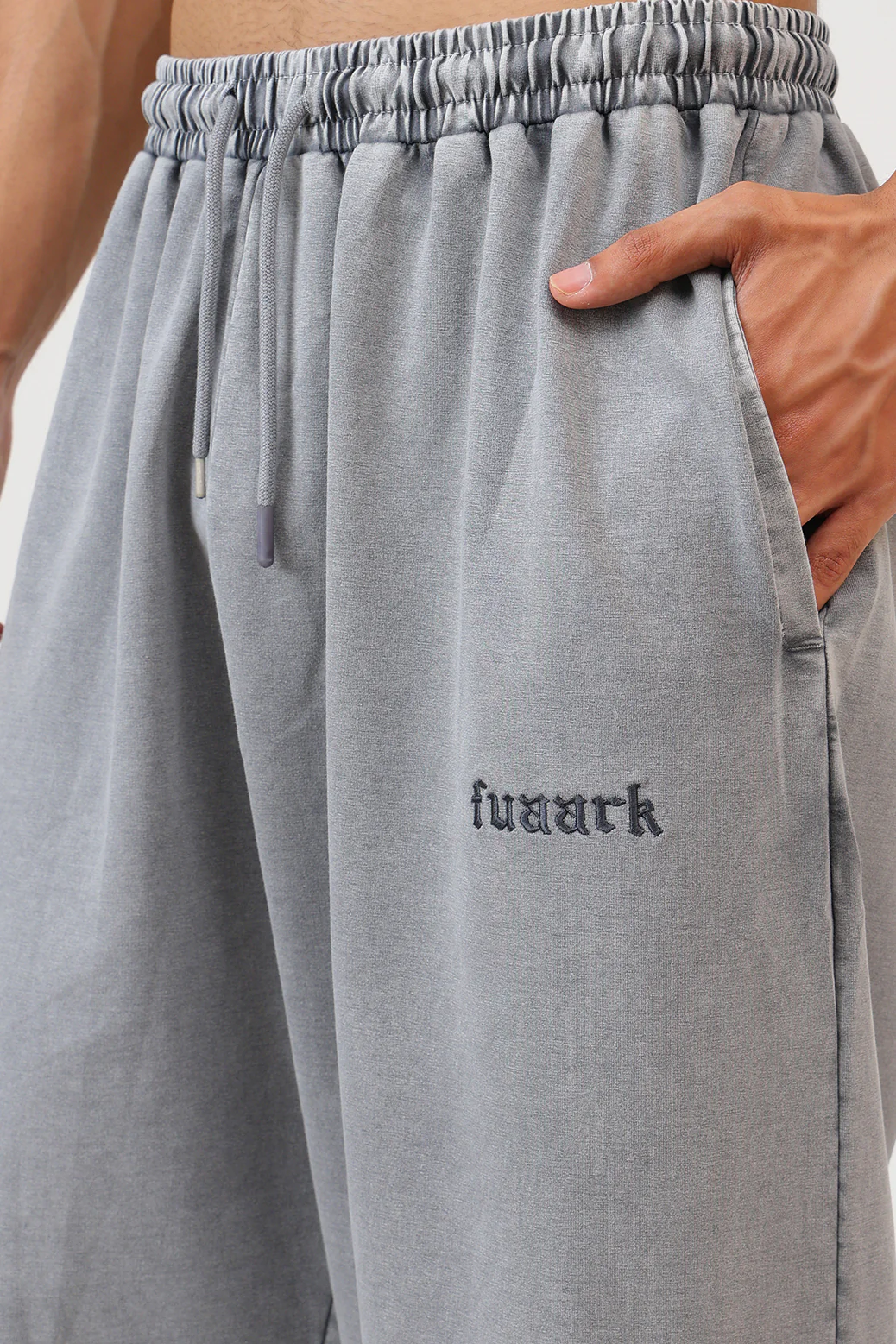 Raw Washed Loose Tracks Light Grey - Image 3