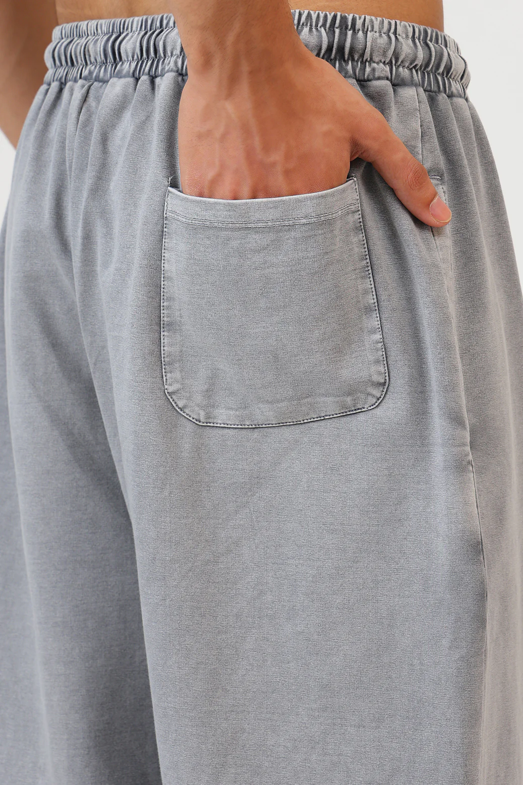 Raw Washed Loose Tracks Light Grey - Image 4