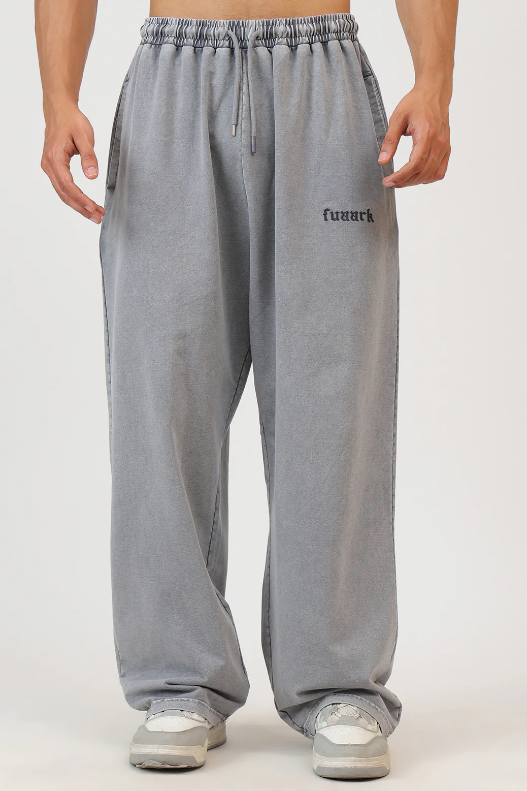 Raw Washed Loose Tracks Light Grey - Image 5