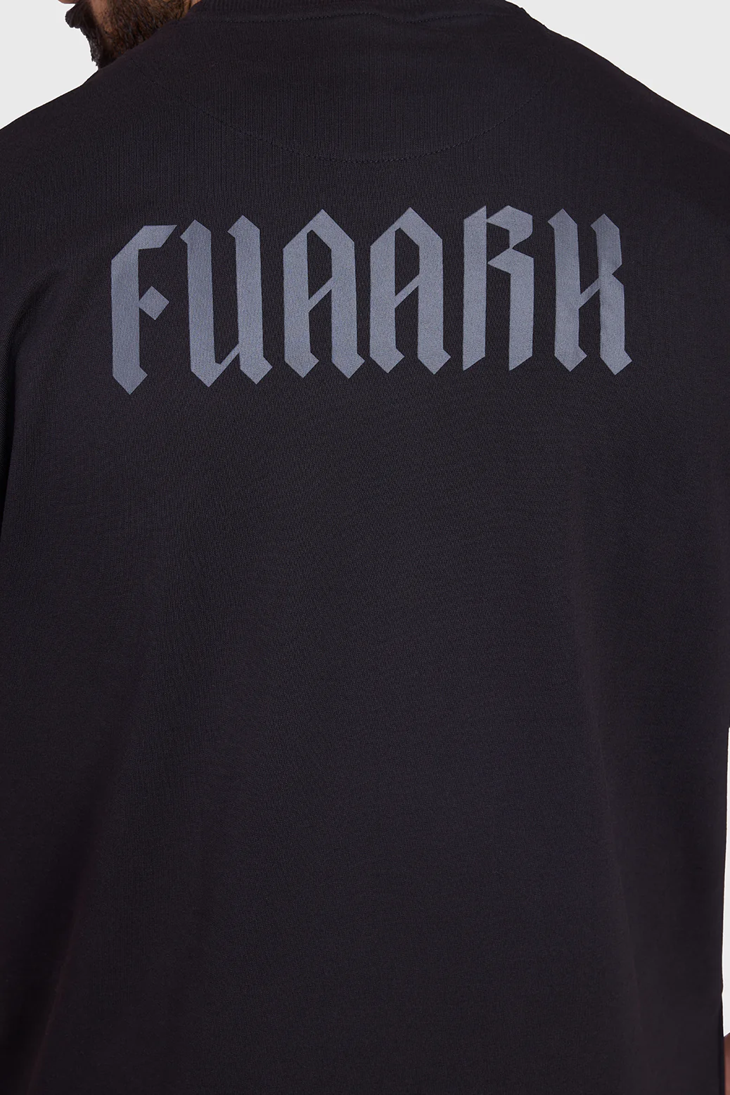 Regime Oversized T-shirts Black - Image 5