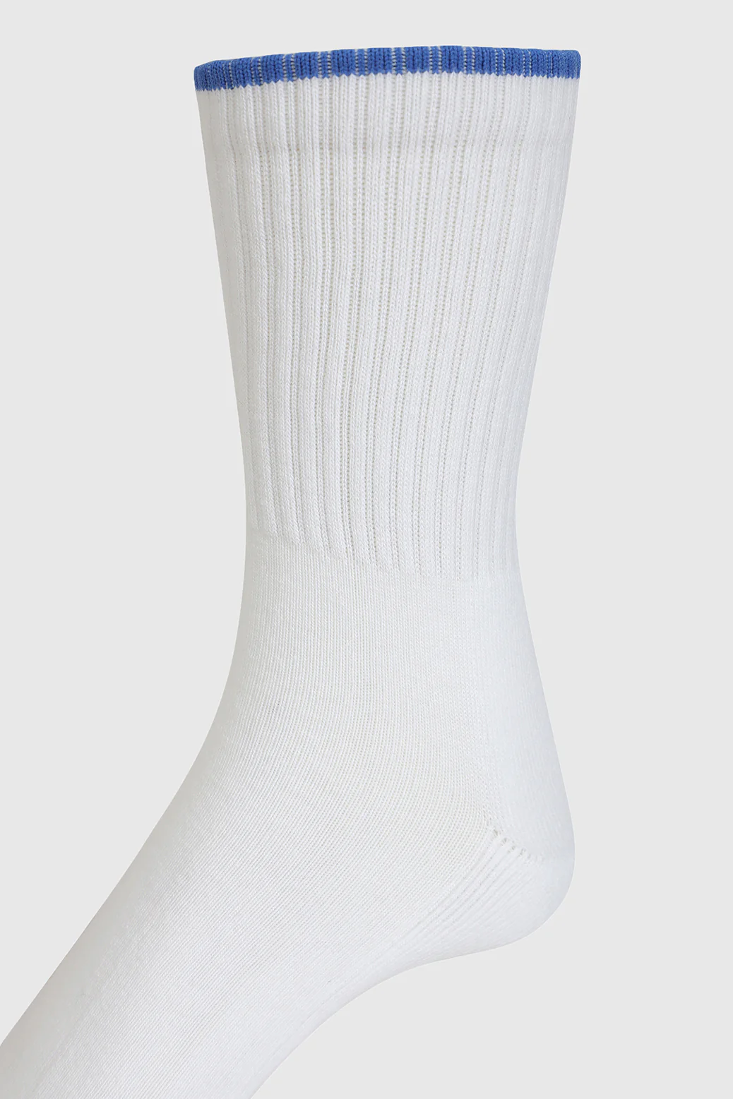 Revenge Crew Socks White/Blue - Image 3