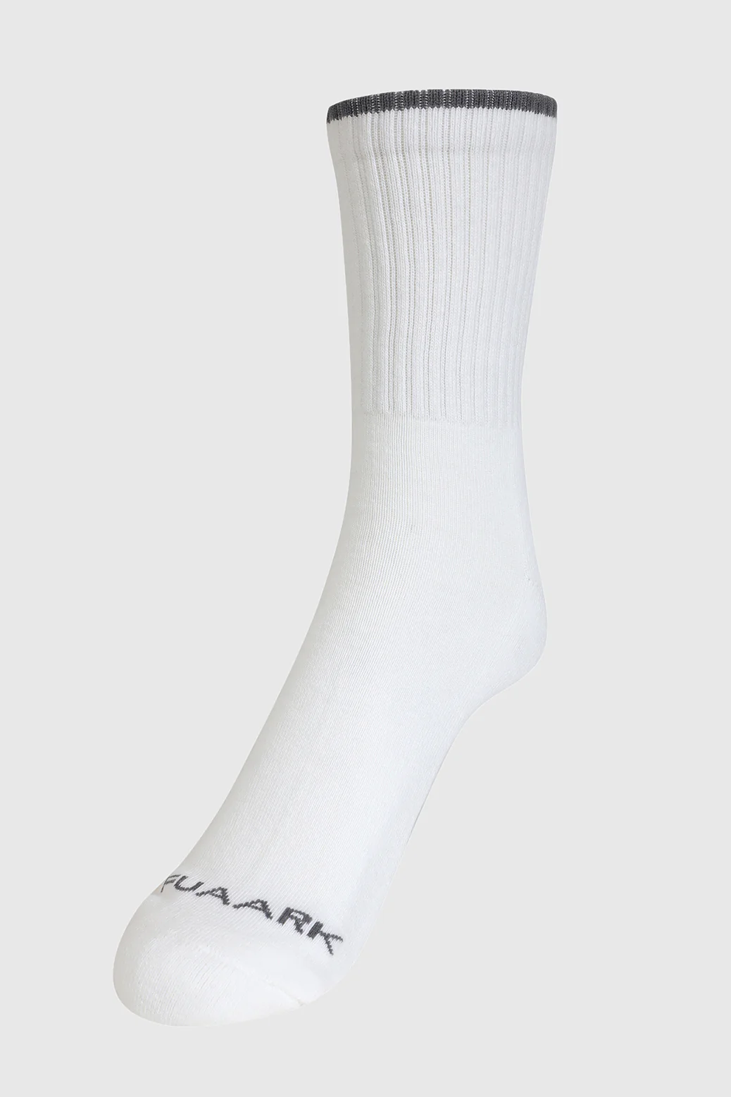 Revenge Crew Socks White/Grey