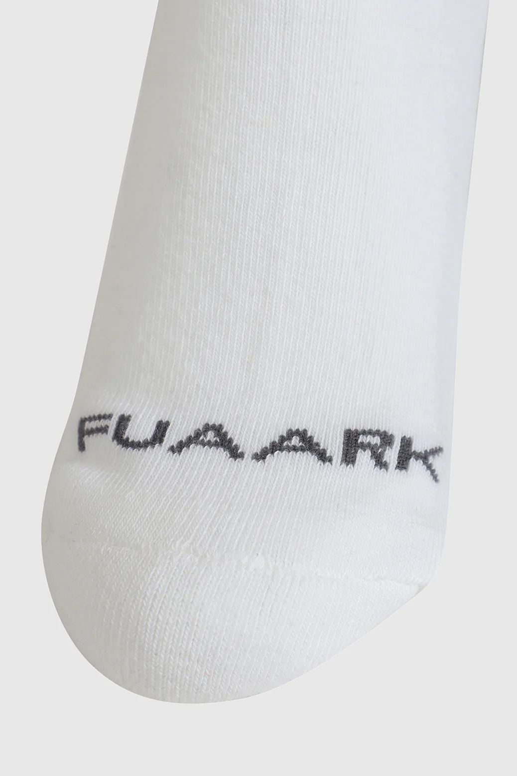 Revenge Crew Socks White/Grey - Image 3