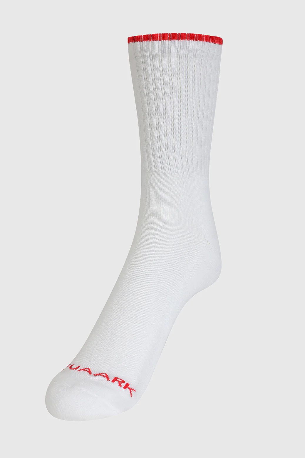 Revenge Crew Socks White/Red - Image 4