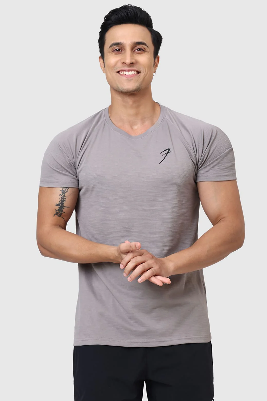 Rogue T-shirt Light Grey - Image 4