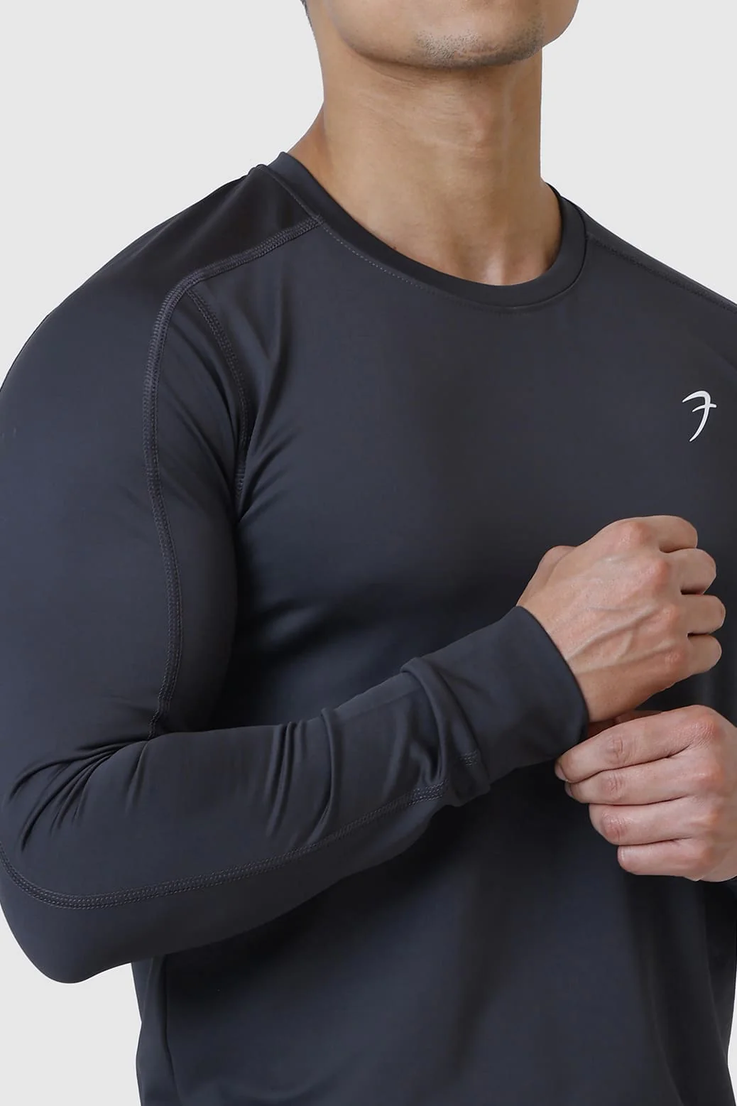 Rush Fullsleeves T-shirt Dark Grey - Image 4