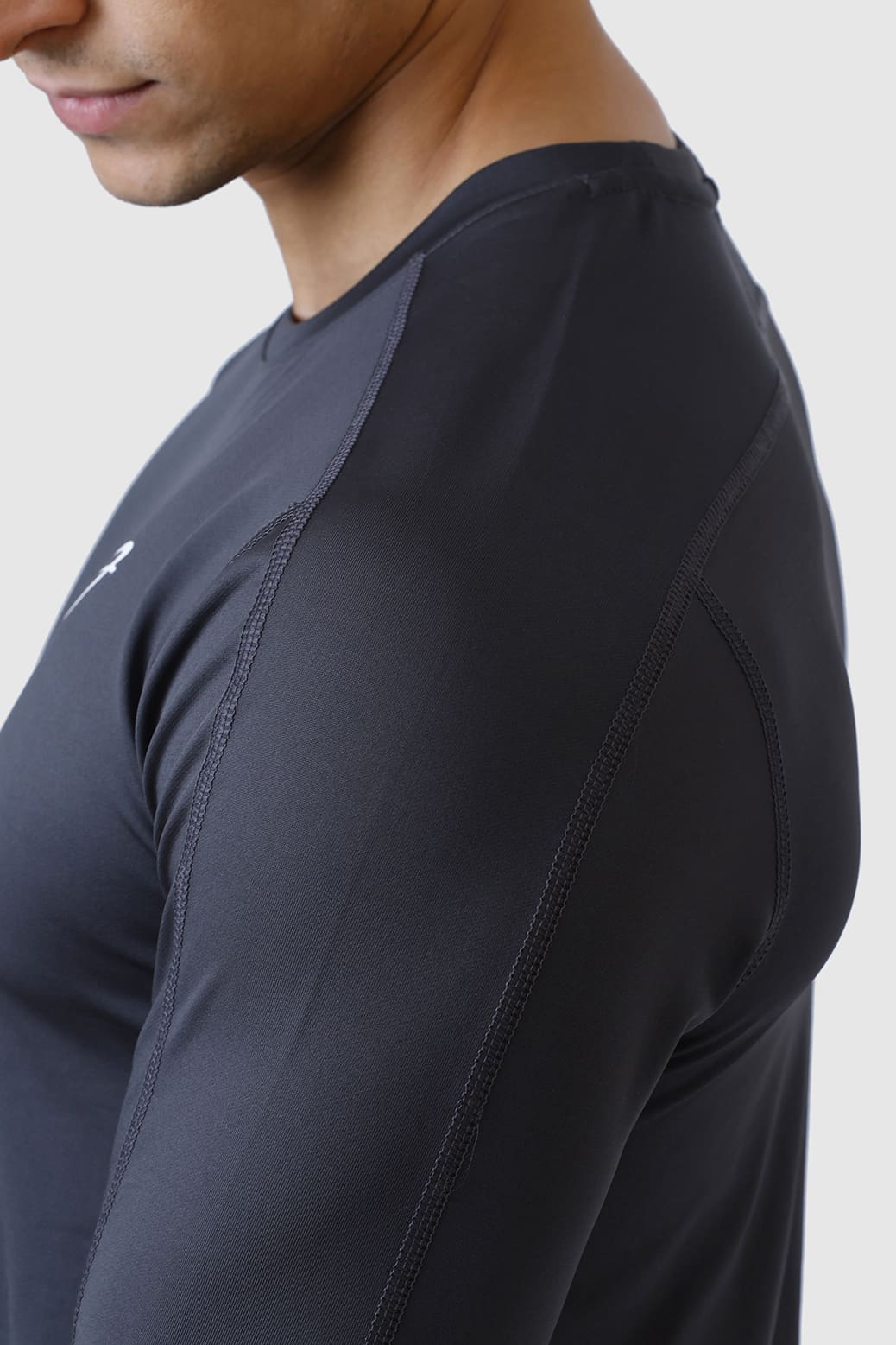 Rush Fullsleeves T-shirt Dark Grey - Image 5