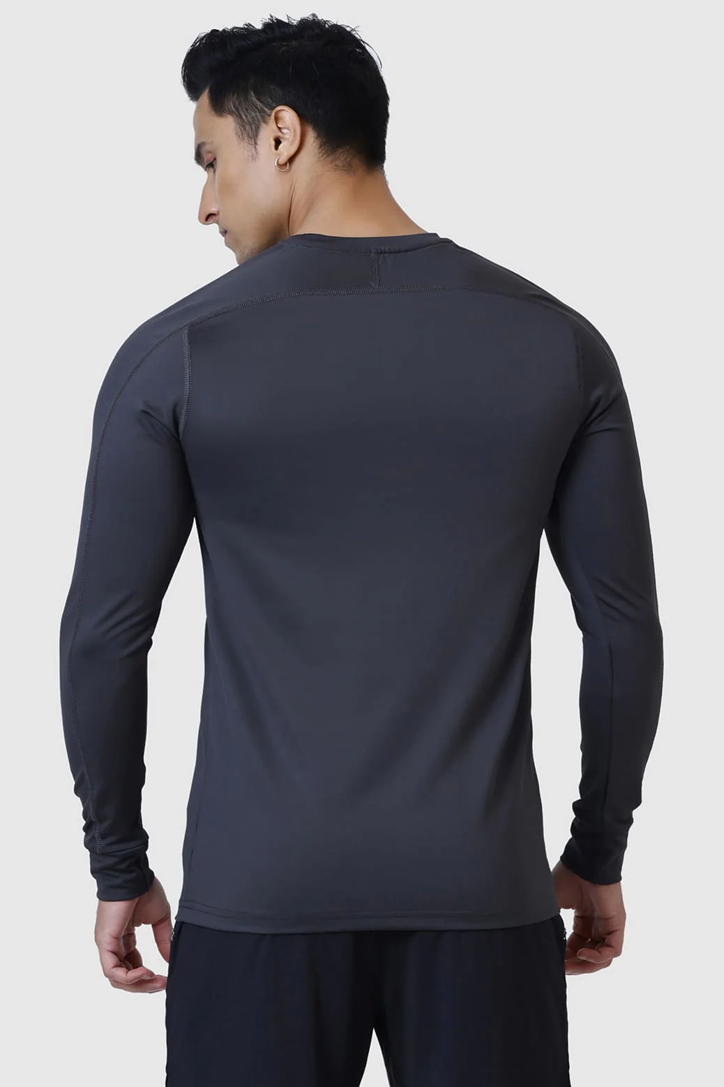 Rush Fullsleeves T-shirt Dark Grey - Image 7