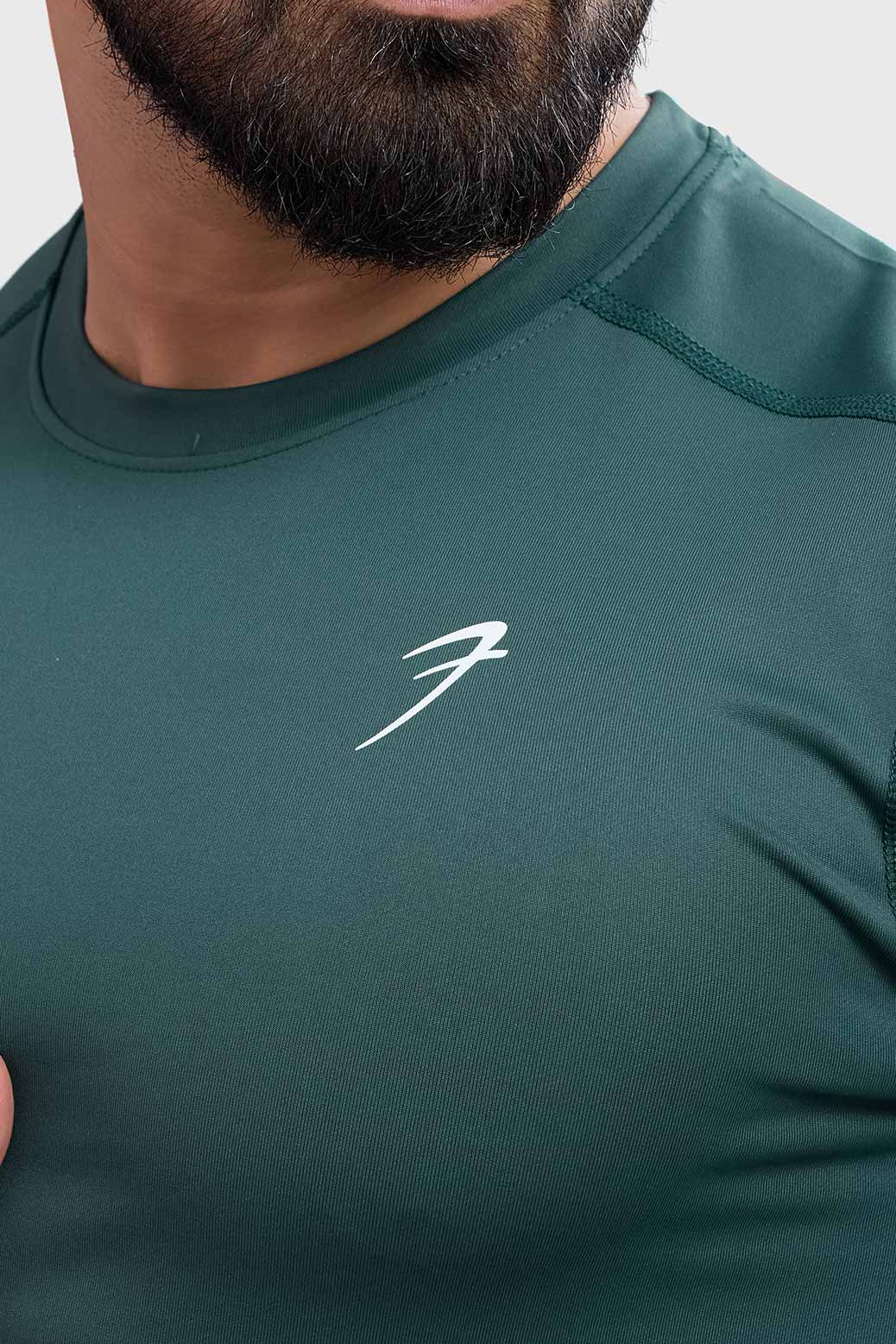 Rush Fullsleeves T-shirt Forest Green - Image 3