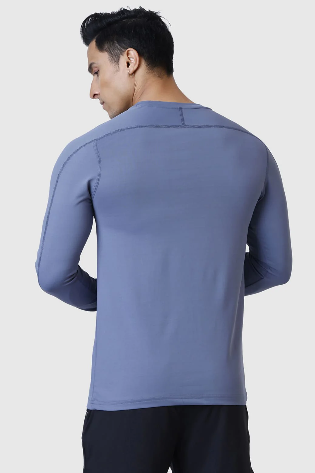 Rush Fullsleeves T-shirt Light Grey - Image 7