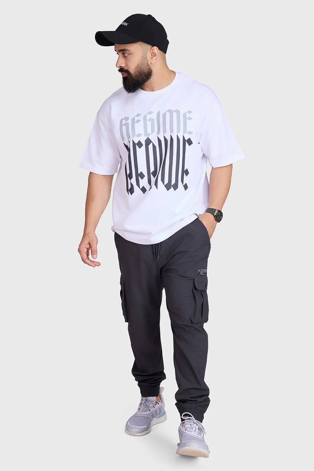 Script Cargo Joggers Dark Grey - Image 2