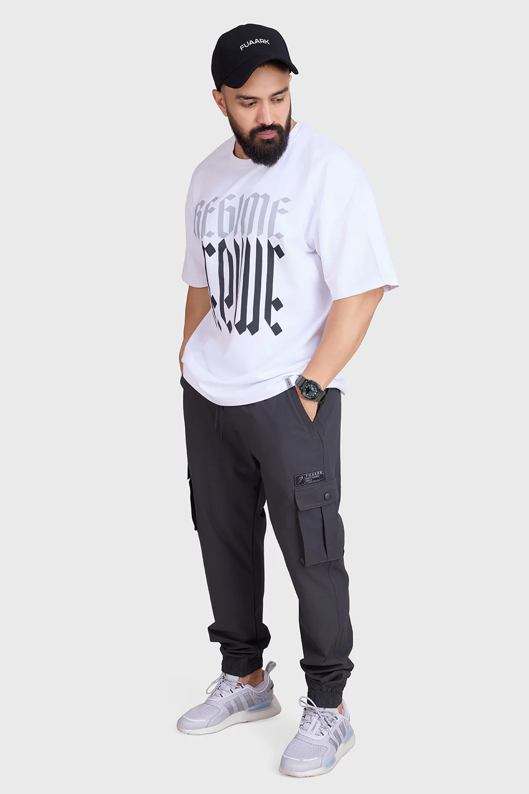 Script Cargo Joggers Dark Grey - Image 7