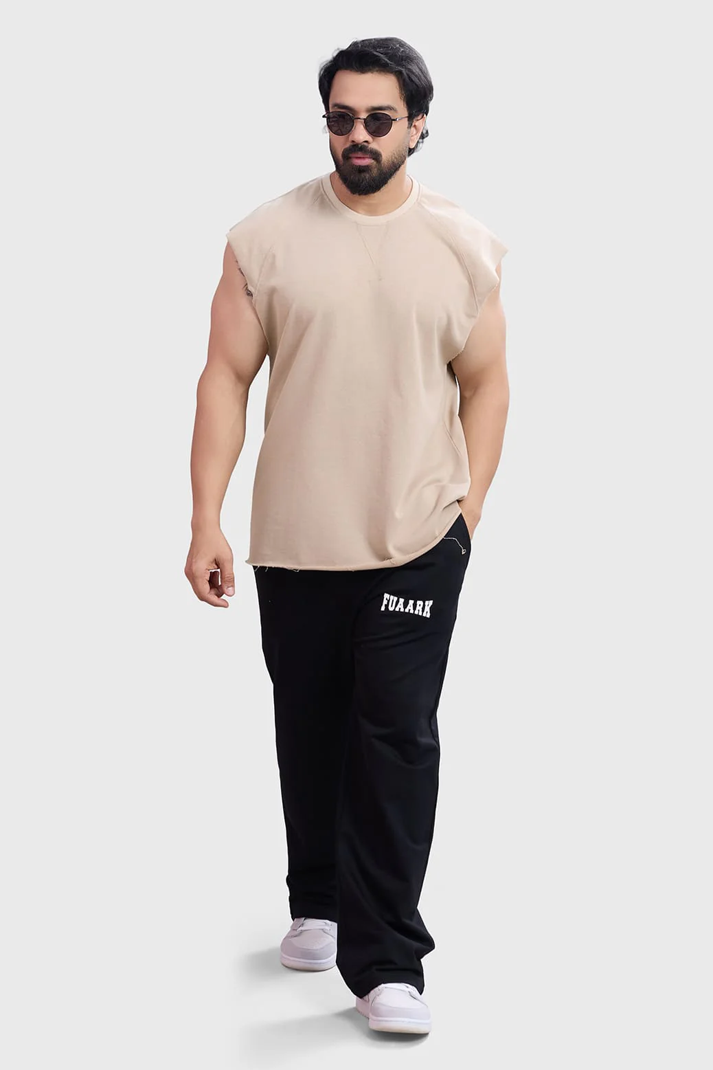 Shell Raw Capsleeves Tank Beige - Image 2