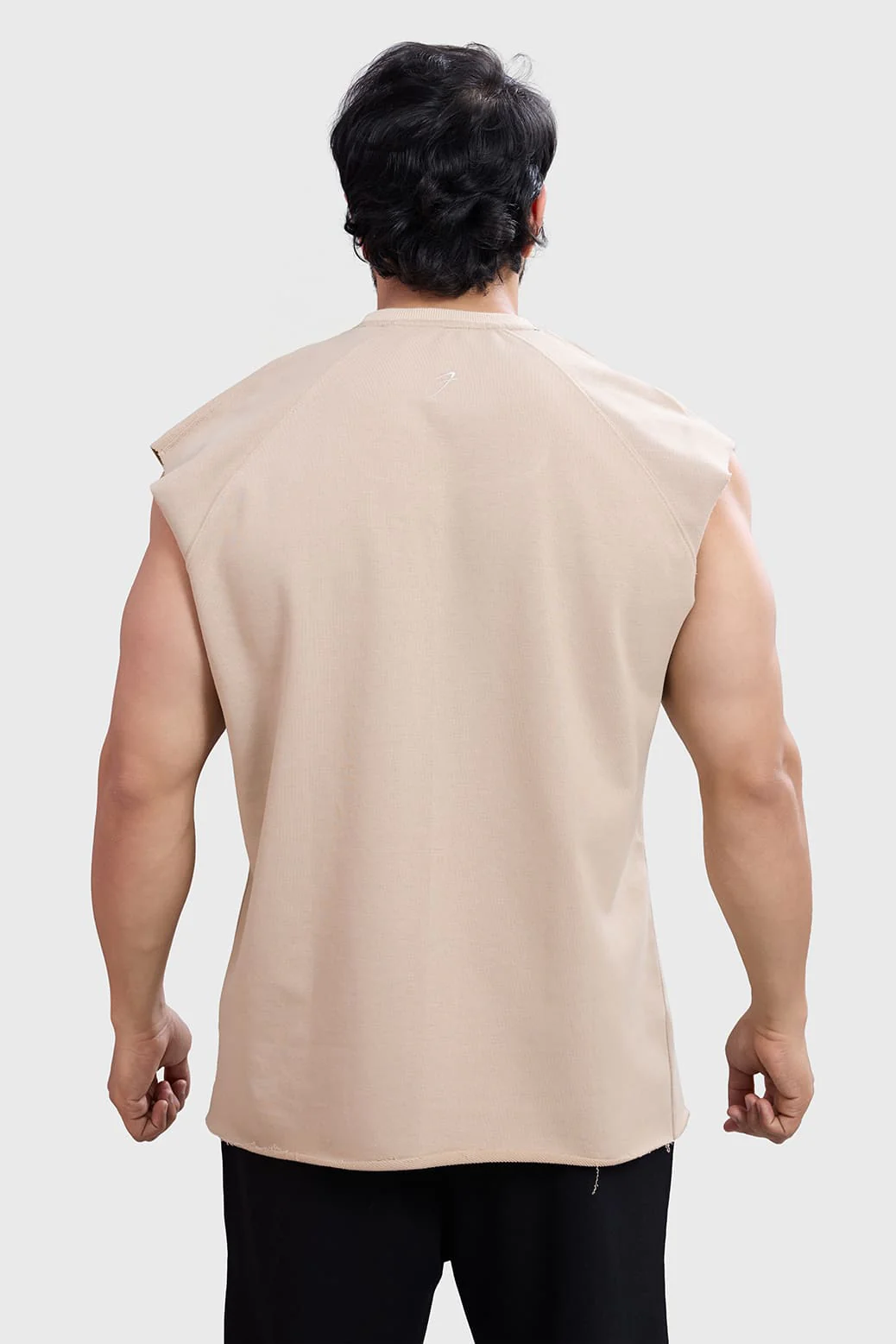 Shell Raw Capsleeves Tank Beige - Image 6