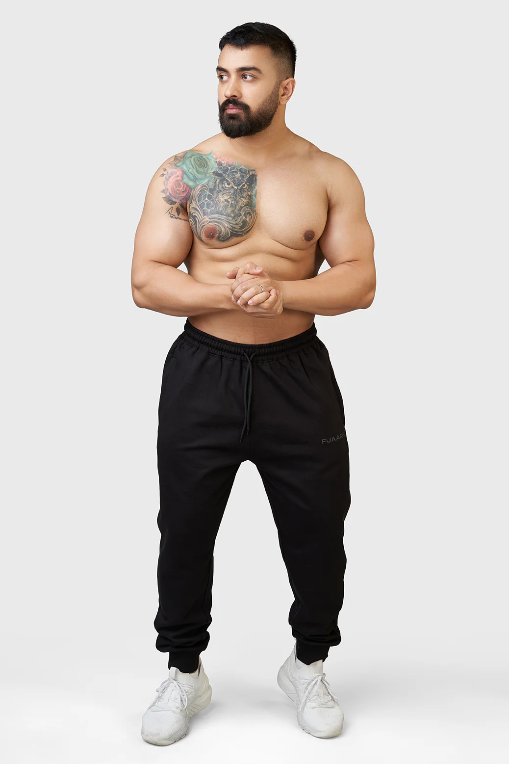 Signature Oversized Joggers Black - Image 2