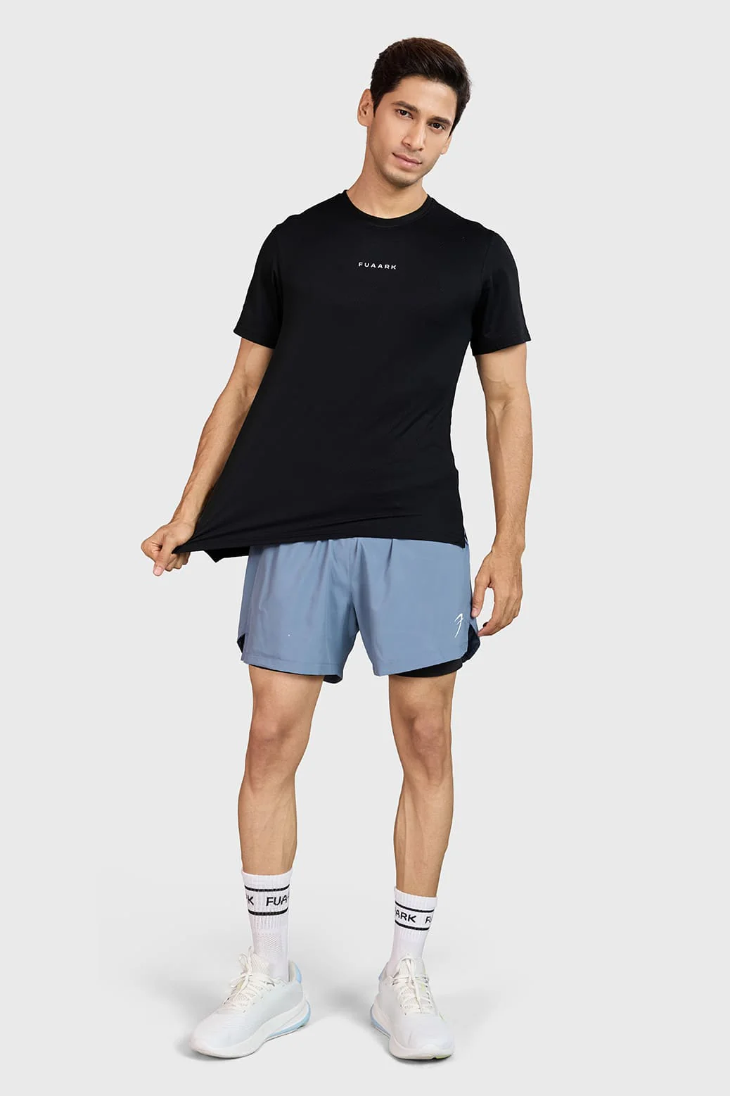 Slate Running T-shirt Black - Image 2