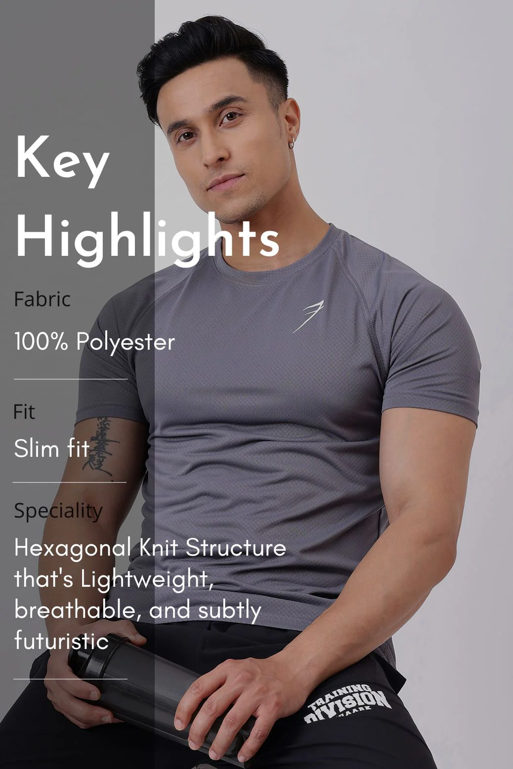 Slate T-Shirt Grey - Image 7