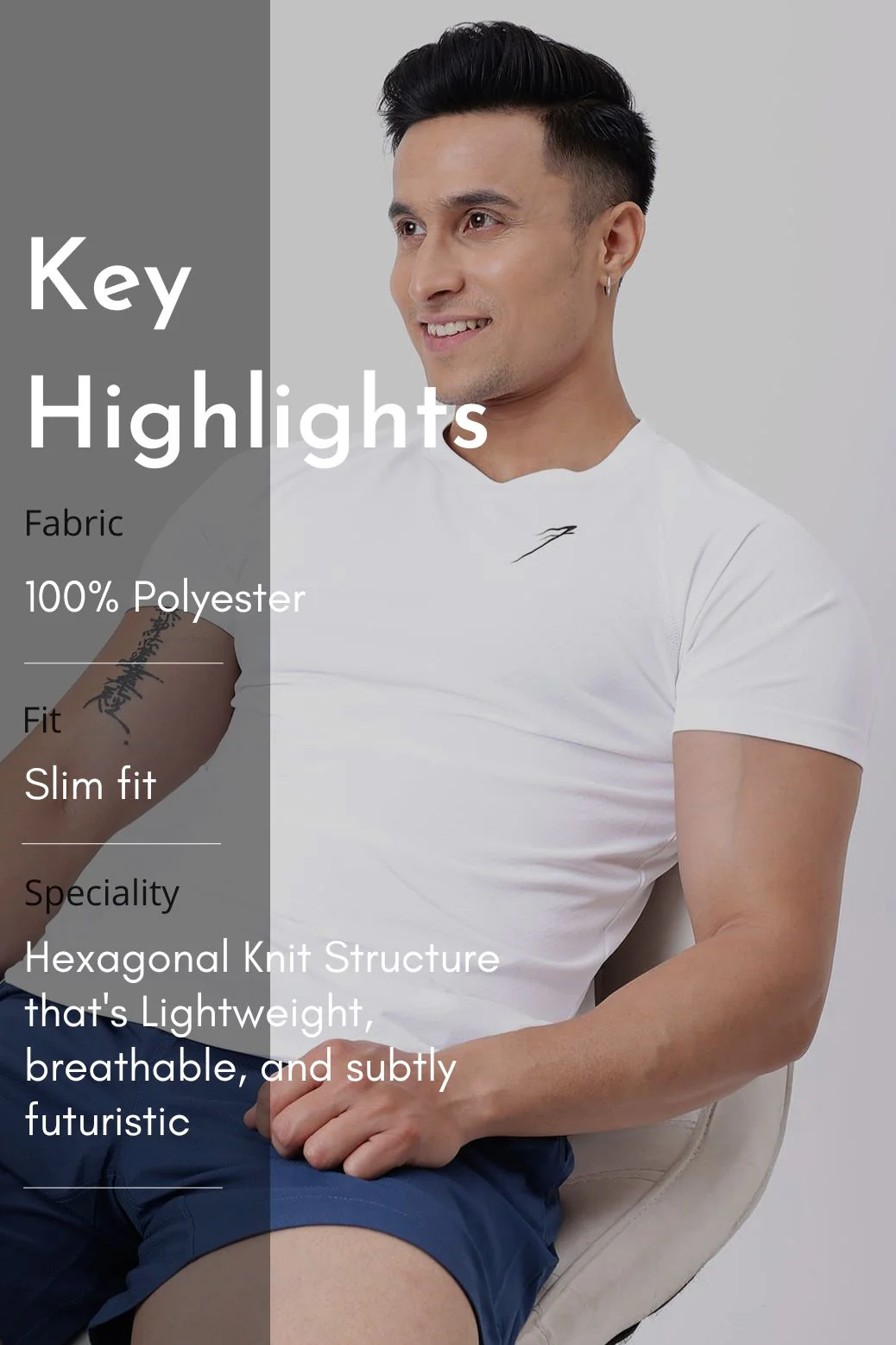 Slate T-Shirt White - Image 6