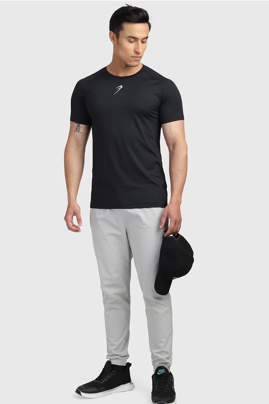 Sleek T-shirt Black / Logo - Image 5