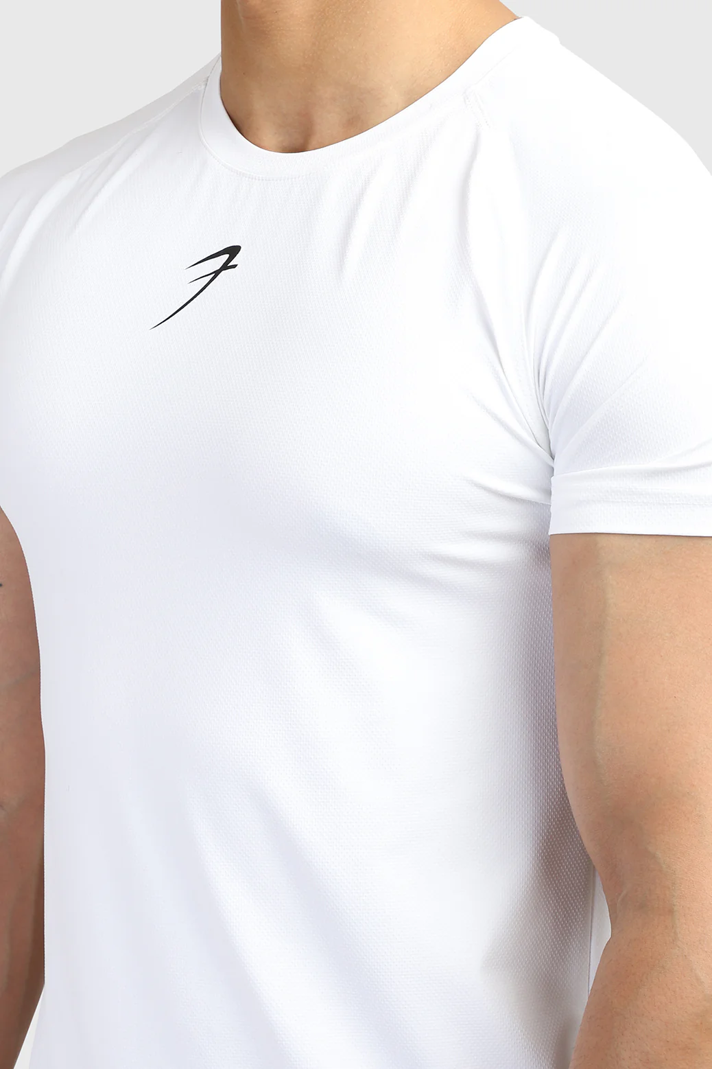 Sleek T-shirt White / Logo - Image 3