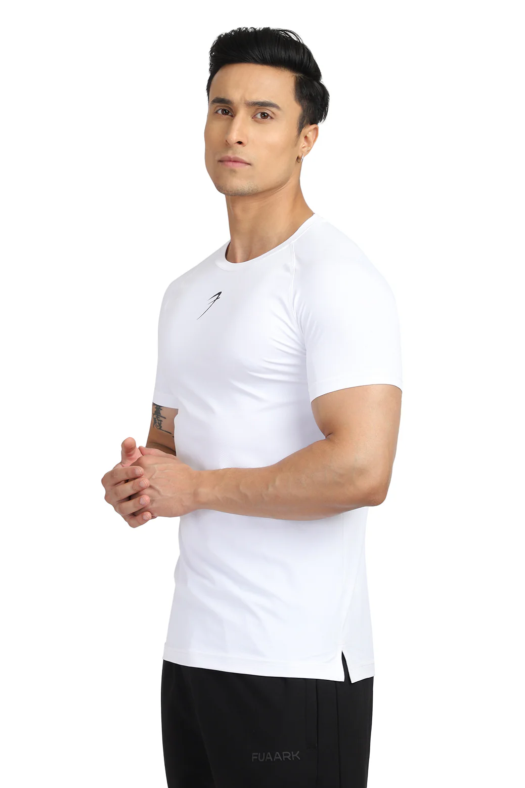 Sleek T-shirt White / Logo - Image 4