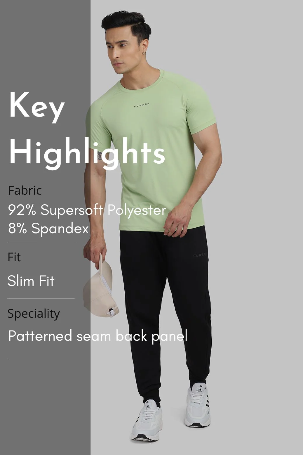 Sleek T-shirt Lime Green - Image 6
