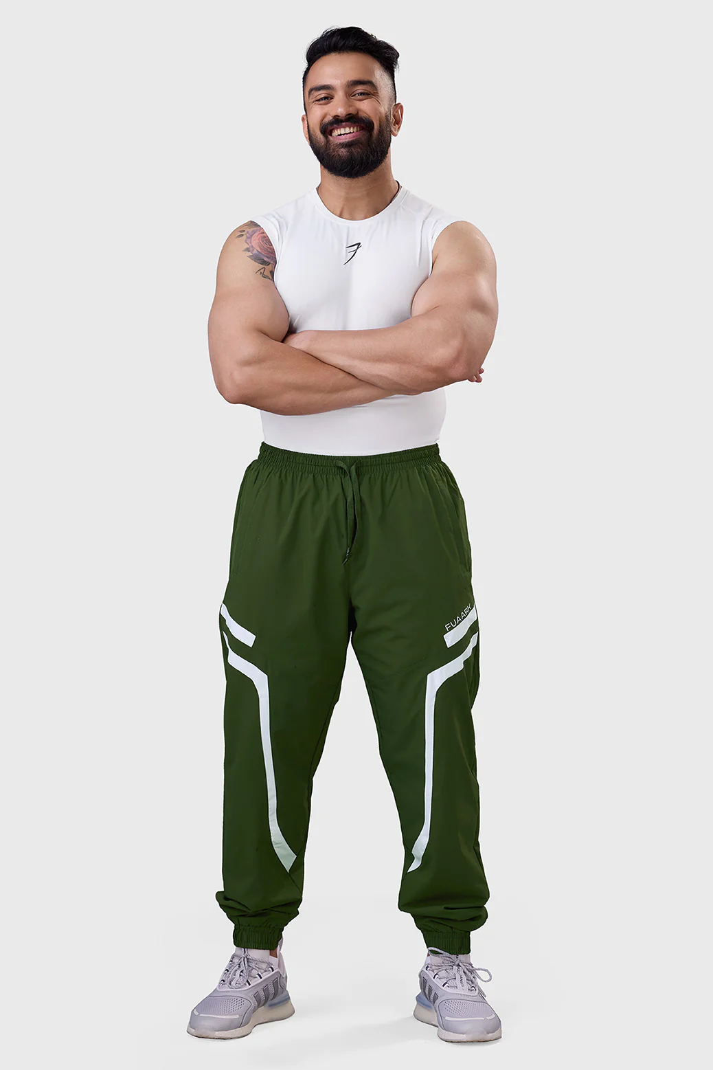 Compression Sleeveless Tank White - Image 5