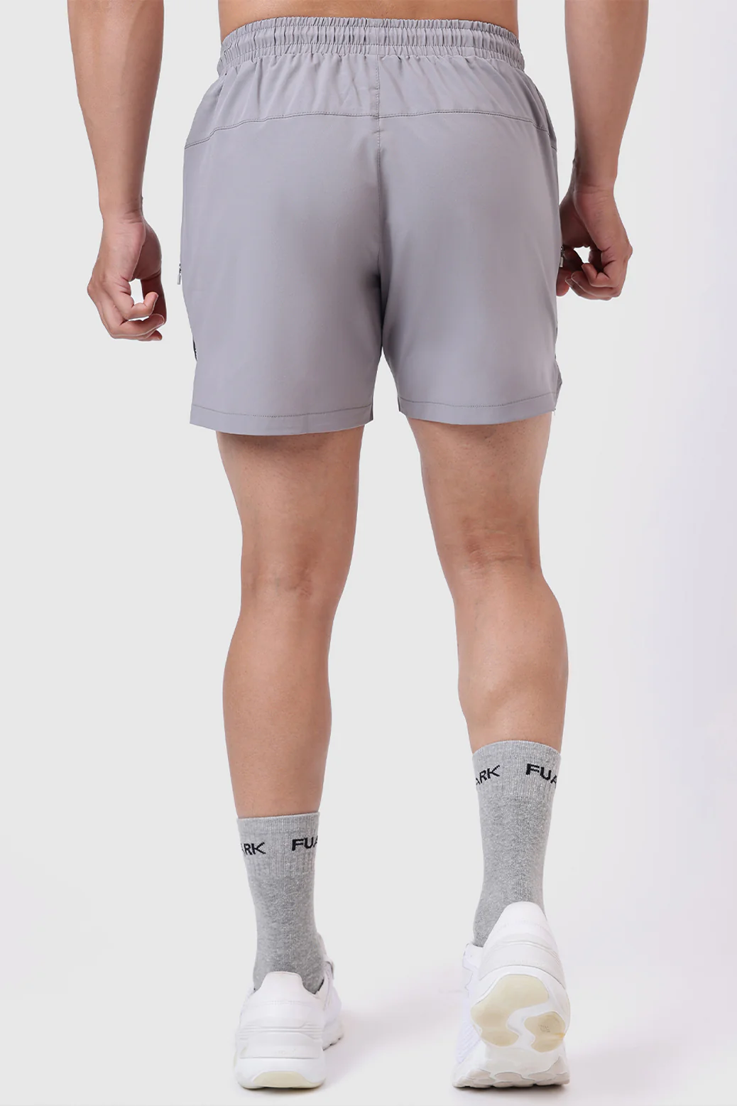 Snap Colourblock Shorts Black - Image 5