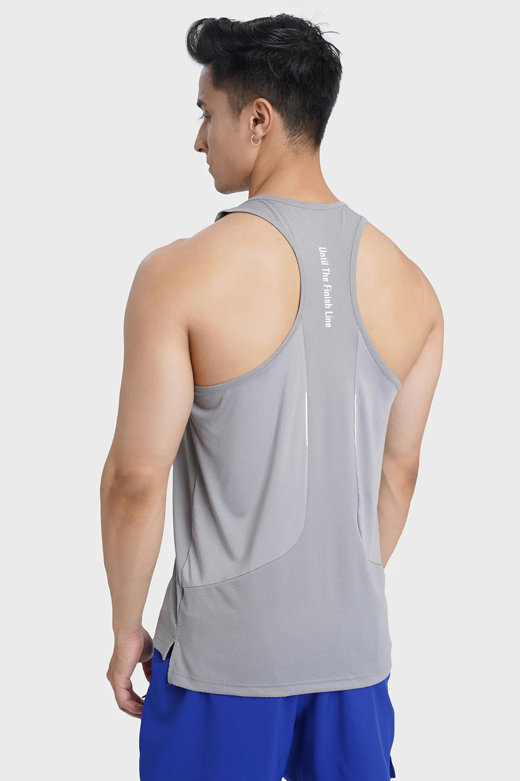 Sprint Running Tank Light Grey - Image 4