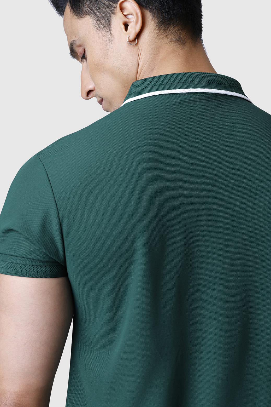 Stride Polo T-shirt Green - Image 5