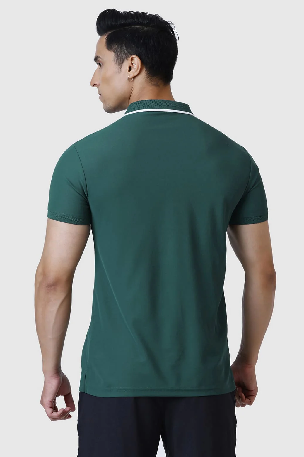 Stride Polo T-shirt Green - Image 6