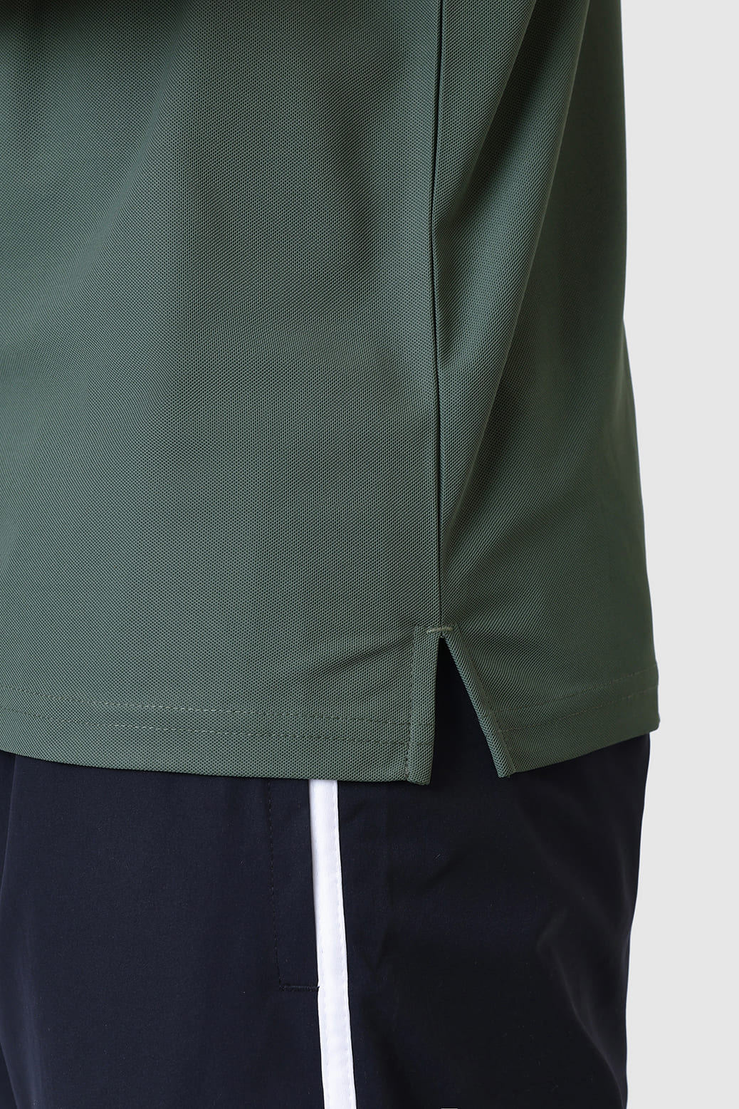 Stride Polo T-shirt Olive - Image 4