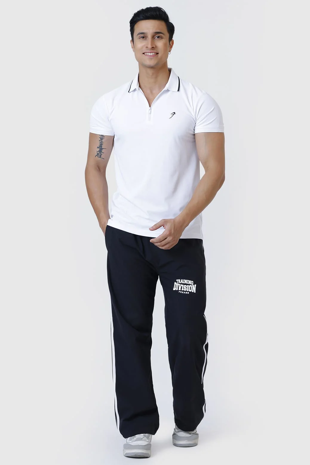 Stride Polo T-shirt White - Image 2