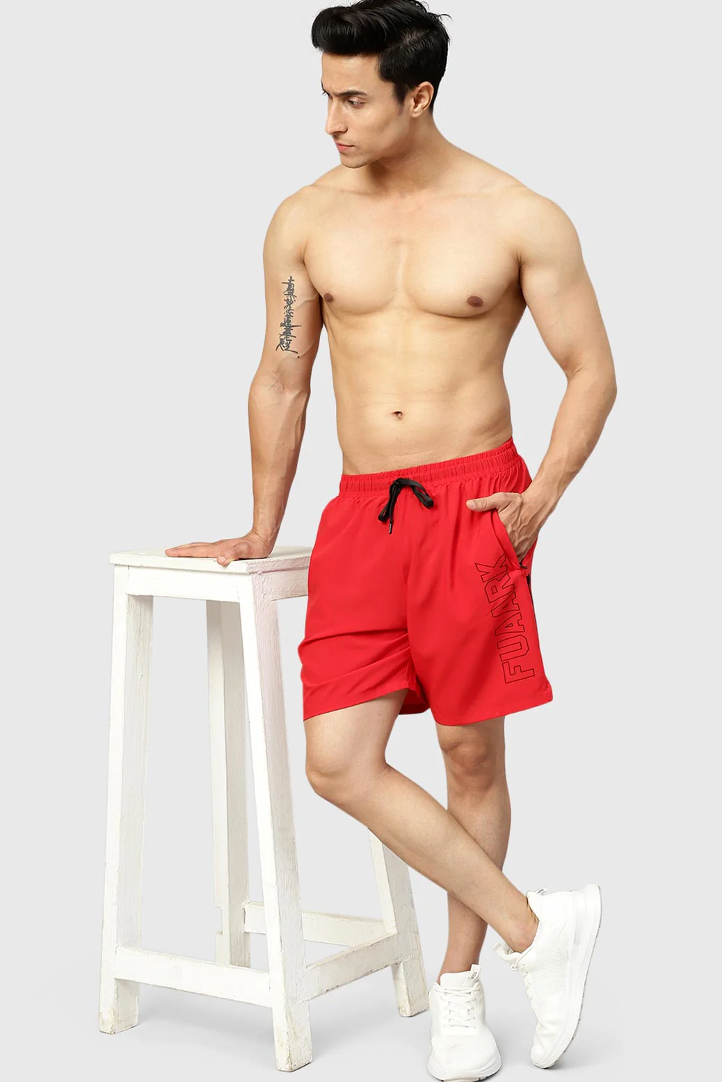 Studio Shorts Red - Image 2