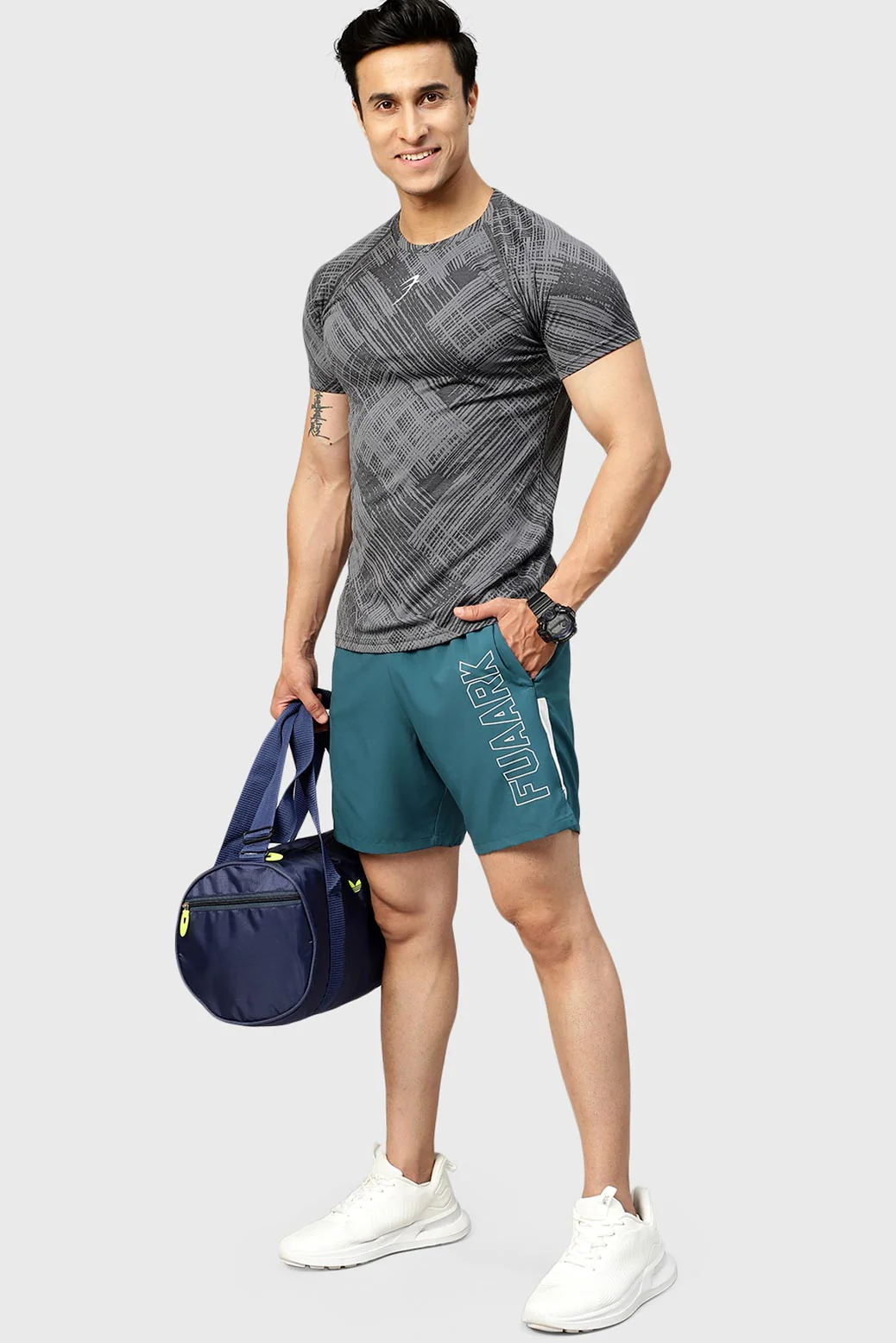 Studio Shorts Teal - Image 2