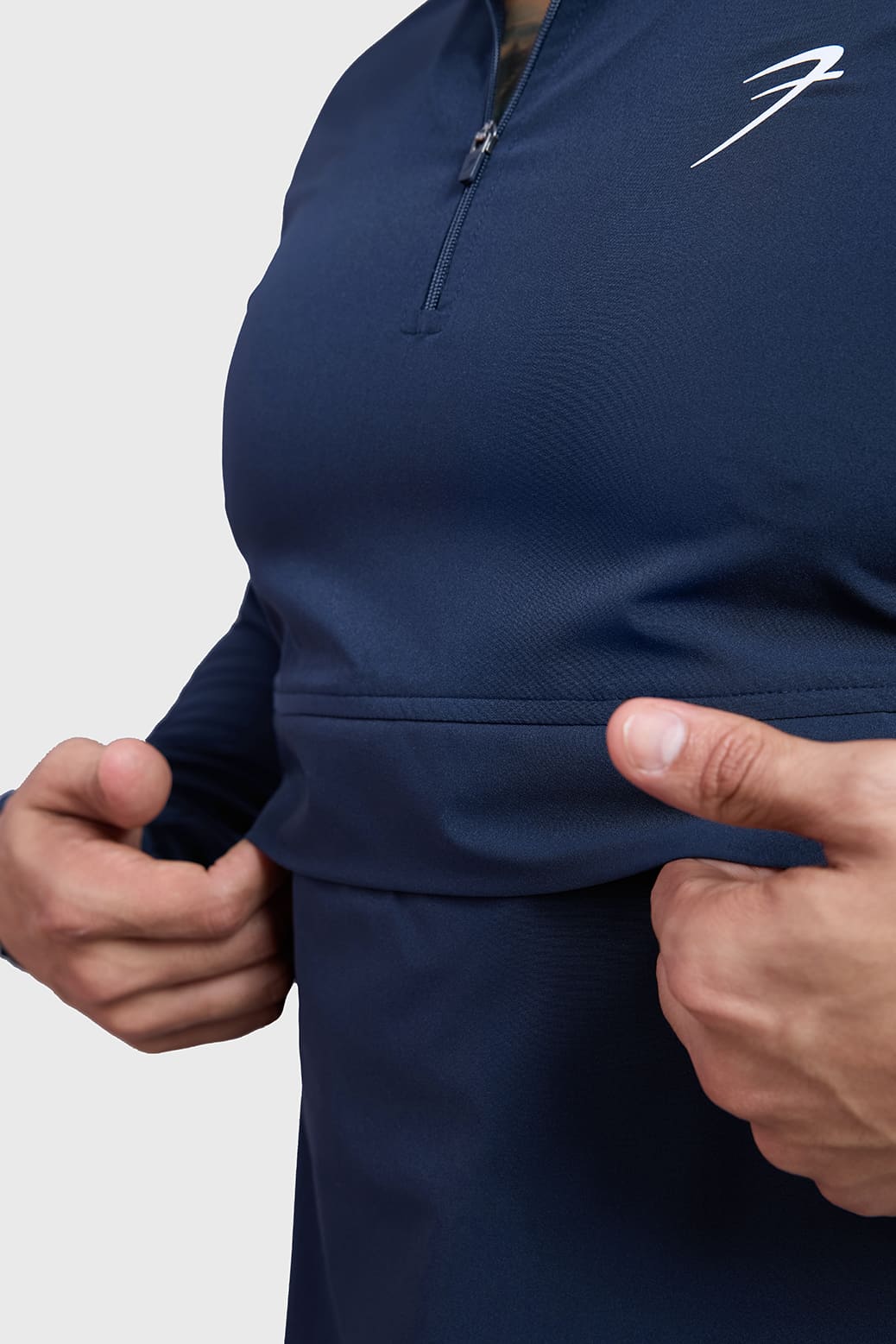 Thread Pullover Navy - Image 5