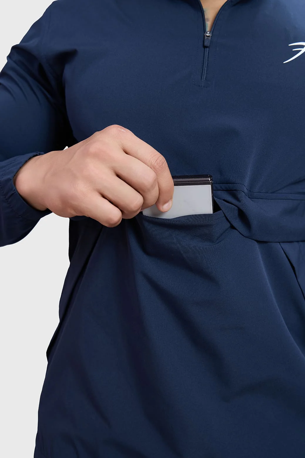 Thread Pullover Navy - Image 6