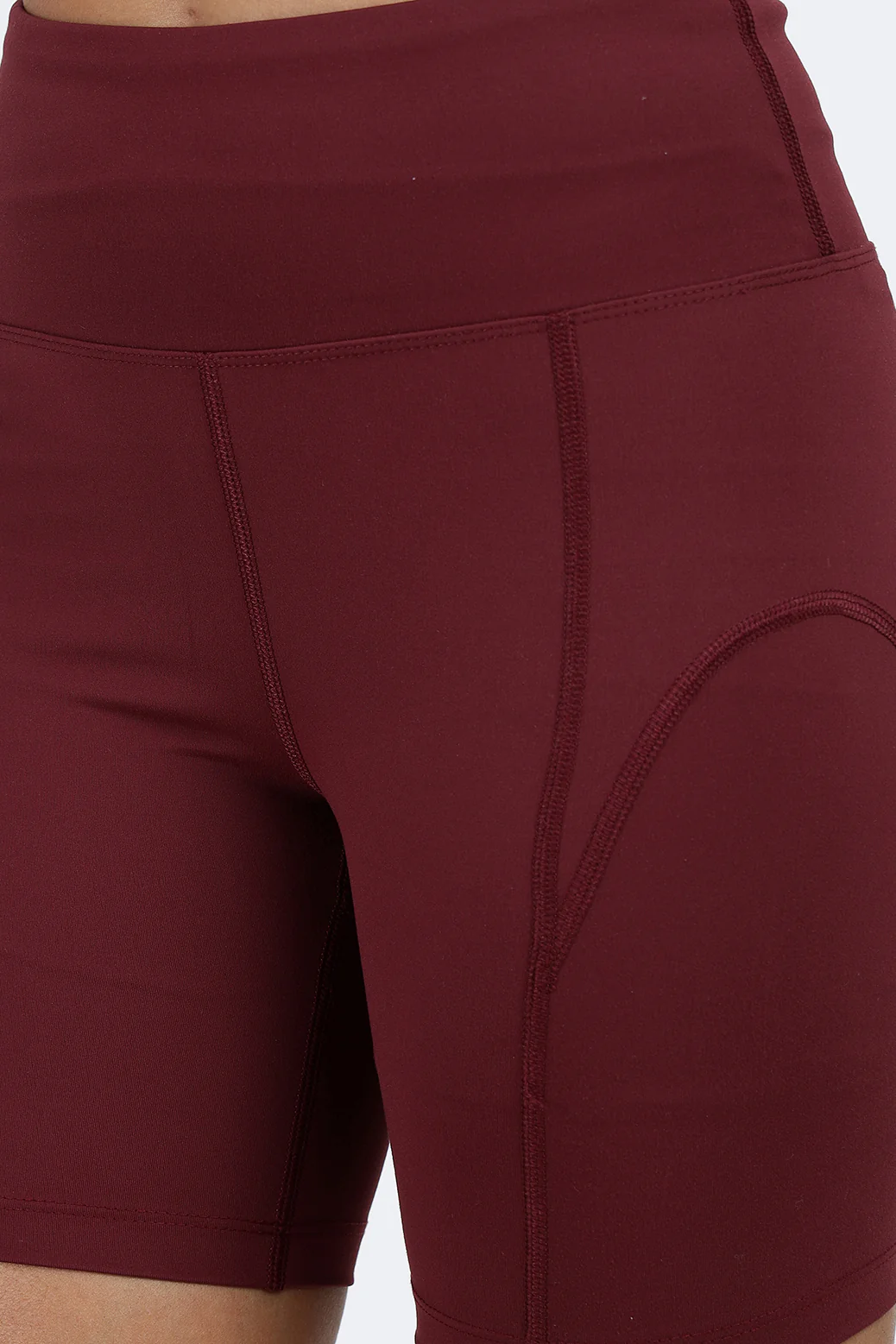 Timeless Nylon Shorts Maroon - Image 3