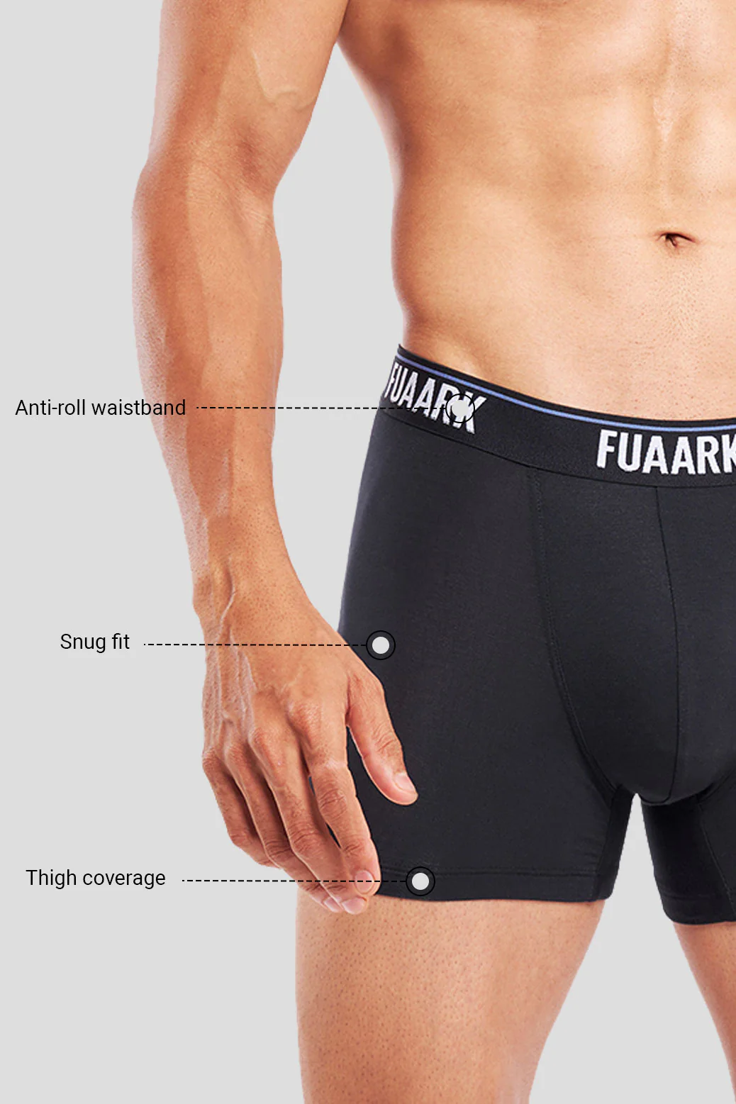 Ultra Soft Modal Trunks Black - Image 3