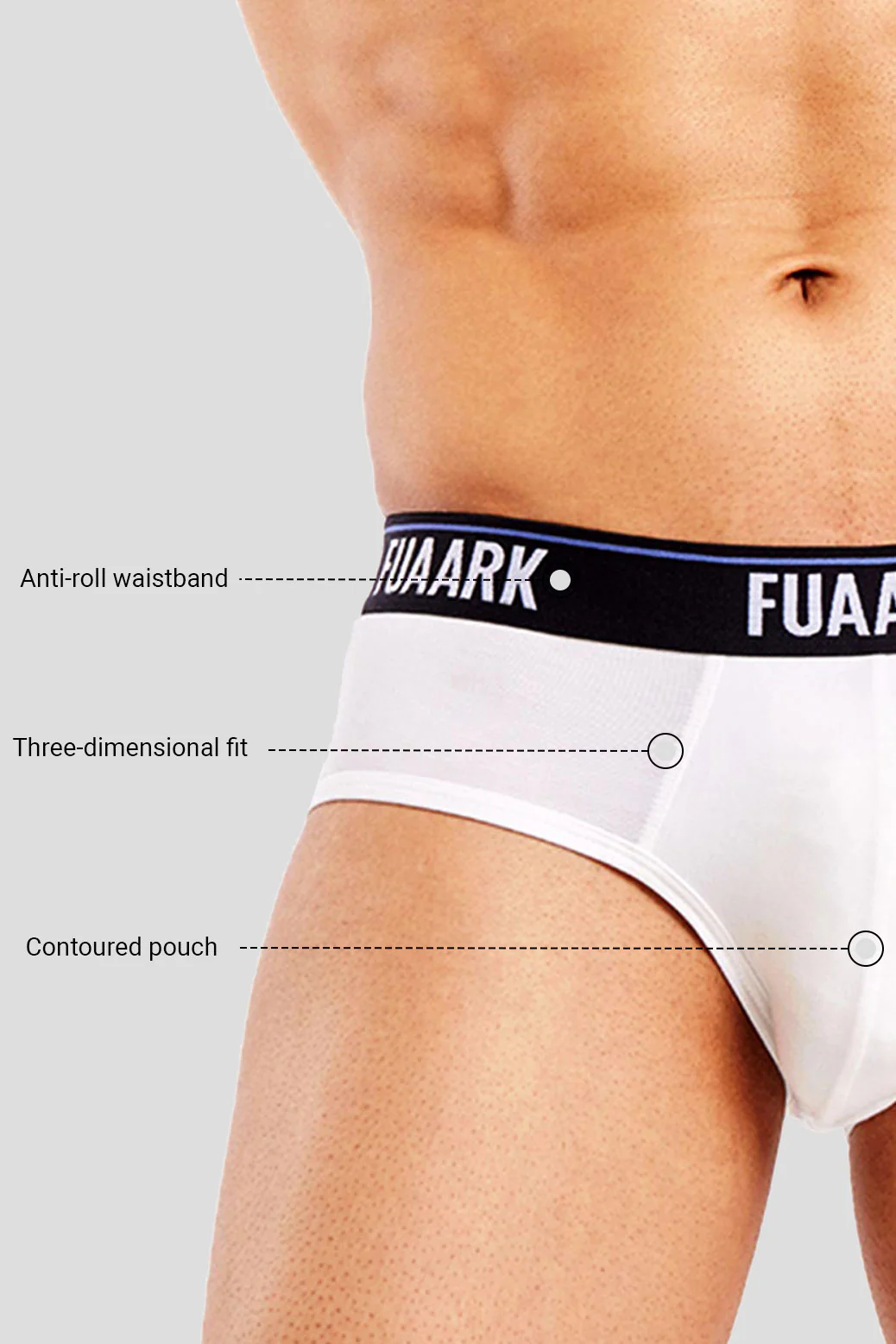Ultra Soft Modal Brief White - Image 3