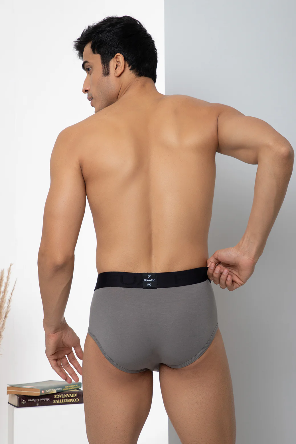 Ultra Soft Modal Briefs Classic Grey - Image 5