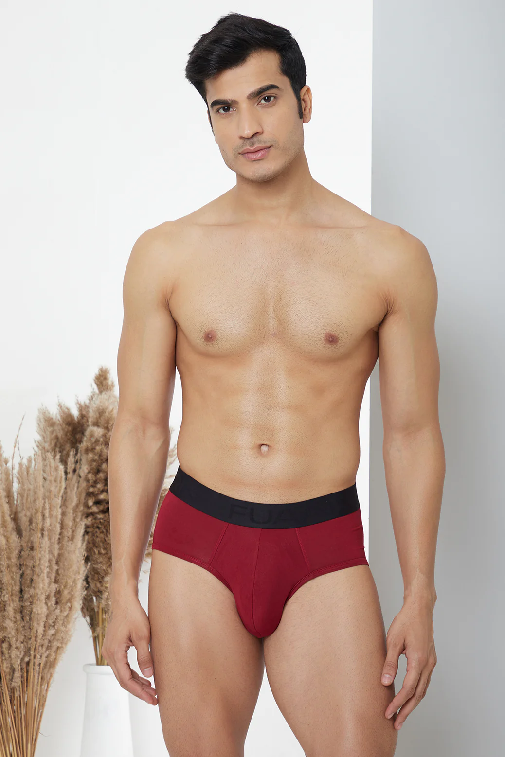 Ultra Soft Modal Briefs Classic Maroon - Image 5
