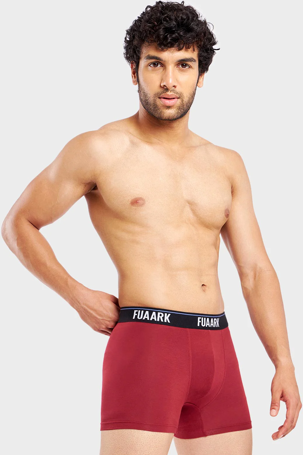 Ultra Soft Modal Trunks Maroon - Image 5